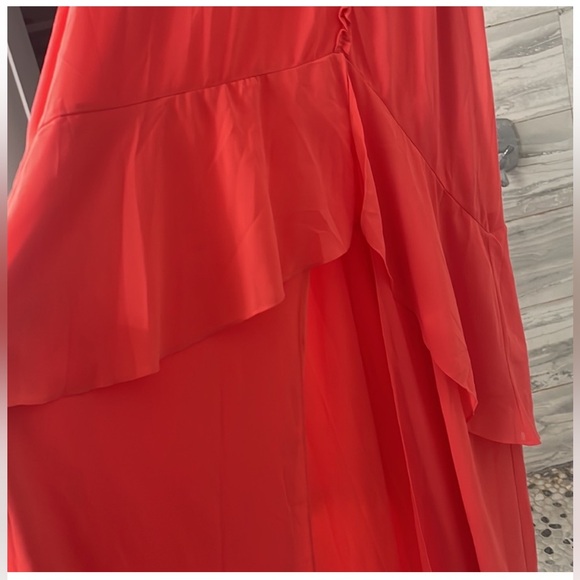 Coral “Pop the champagne” Maxi dress - Picture 3 of 7